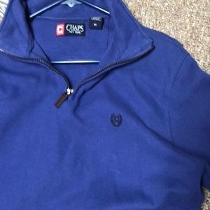 long sleeve quarter zip sweater